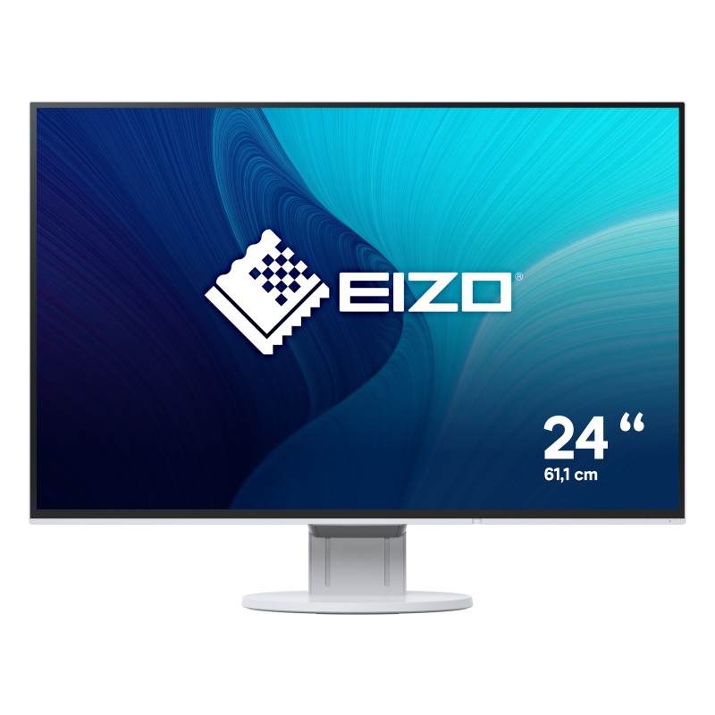 EIZO EV2456-WT 61cm(24") Bianco 16:10 DVI/DP/HDMI 5ms 1.000:1  Zero-Frame